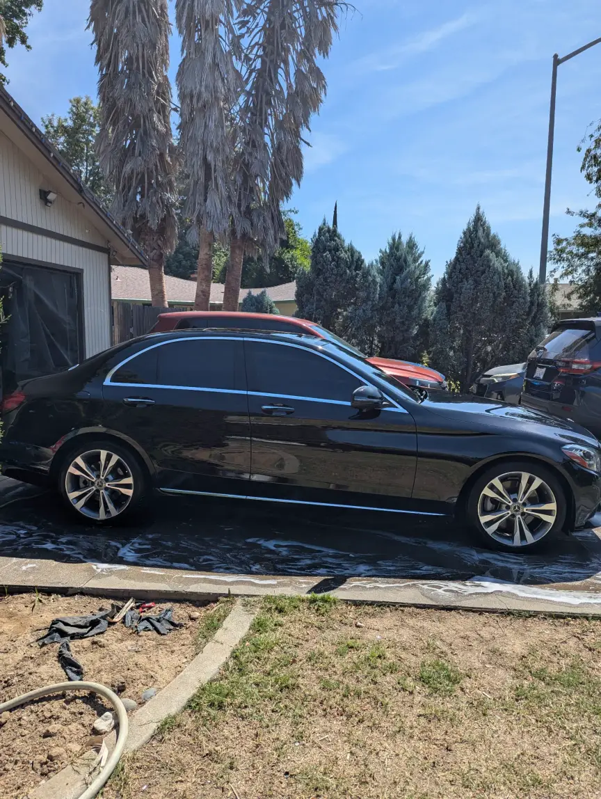 Window tint install with clean factory-match finish, Yuba City, CA