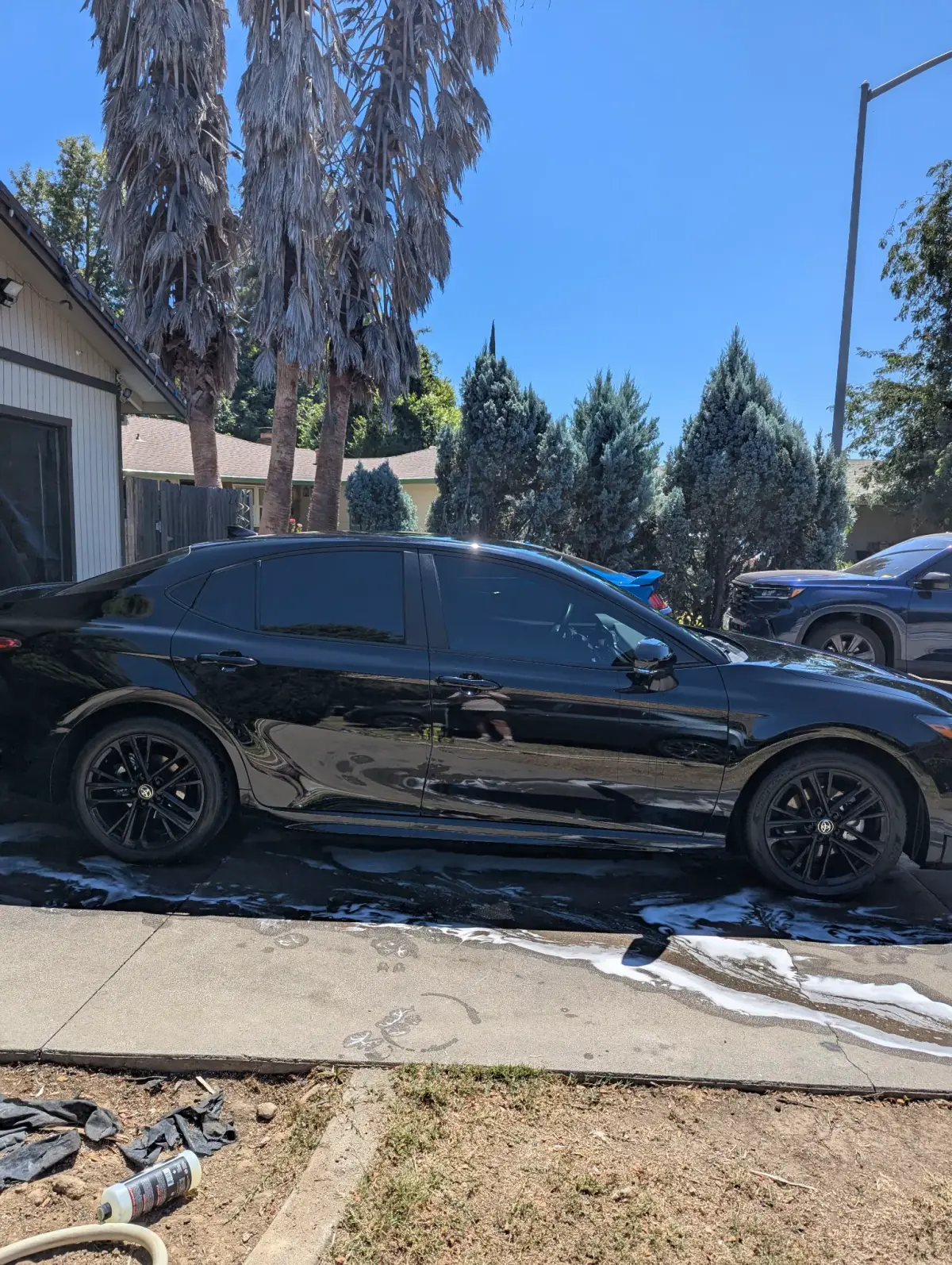 Window Tint after HITEK window tint install — Oscuro Tintz, Yuba City, CA