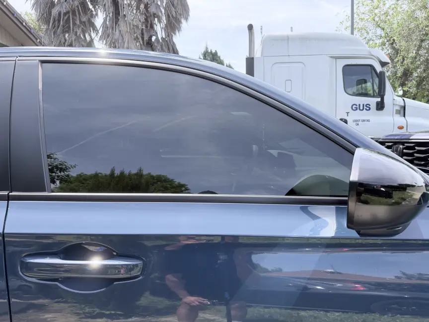 Panoramic sunroof tinted with HITEK ceramic film on an SUV in Yuba City, CA